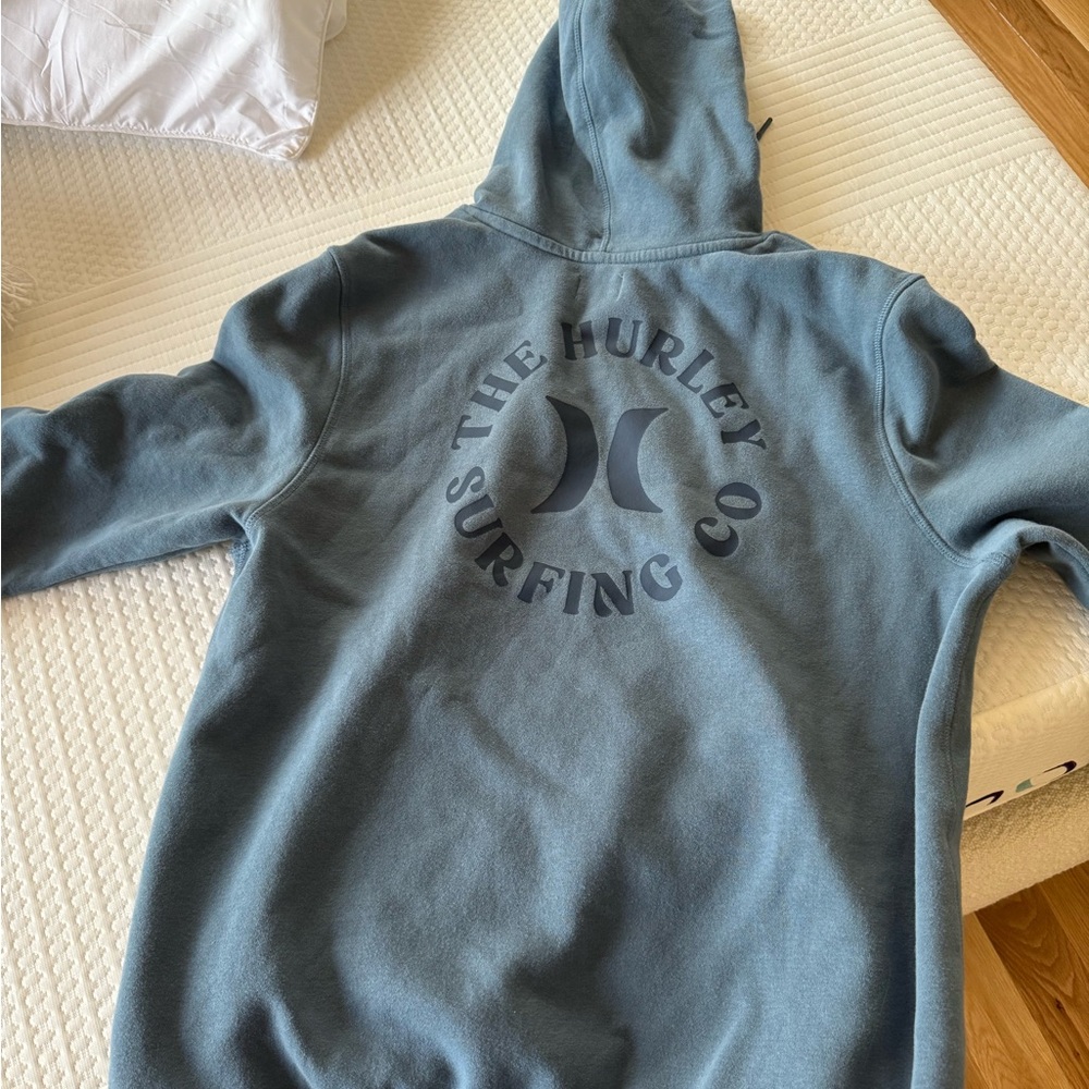 Hurley Light Blue Fleece Hoodie